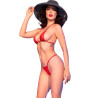 Chilirose - Cr 4840 Micro Bikini Rouge S/M